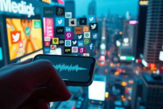 The Power of Viral Audio Clips in Online Conversations