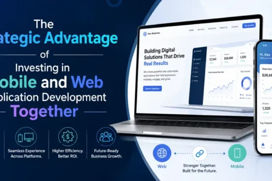 the strategic advantage of investing in mobile and web application development together
