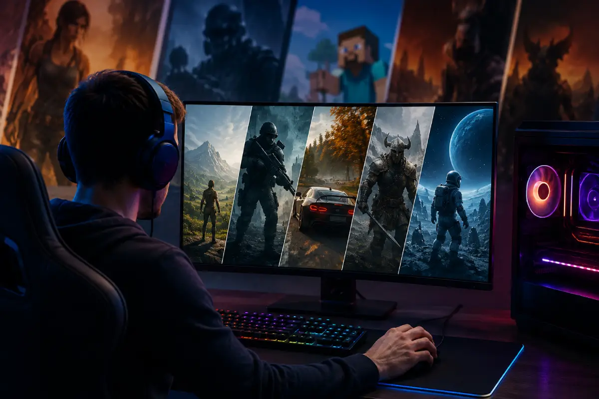 how to choose the right pc game based on your play style