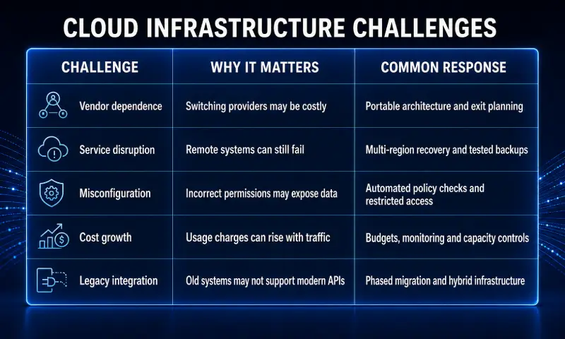 cloud infrastructure challenges